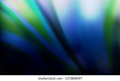 Dark BLUE vector blurred shine abstract texture. Colorful illustration in abstract style with gradient. Background for a cell phone.
