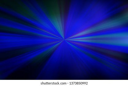 Dark BLUE vector blurred shine abstract texture. A completely new colored illustration in blur style. The best blurred design for your business.