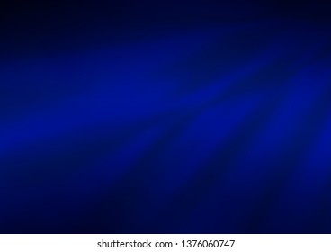 Dark BLUE vector blurred shine abstract background. Colorful illustration in abstract style with gradient. The background for your creative designs.