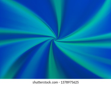Dark BLUE vector blurred shine abstract template. Glitter abstract illustration with an elegant design. A new texture for your design.