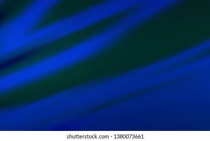 Dark BLUE vector blurred shine abstract template. Shining colored illustration in smart style. Smart design for your work.