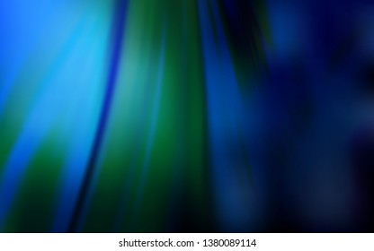 Dark BLUE vector blurred shine abstract template. Colorful illustration in abstract style with gradient. Background for a cell phone.