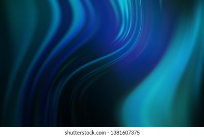 Dark BLUE vector blurred shine abstract texture. Glitter abstract illustration with gradient design. Background for a cell phone.