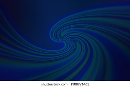 Dark BLUE vector blurred shine abstract background. New colored illustration in blur style with gradient. Smart design for your work.