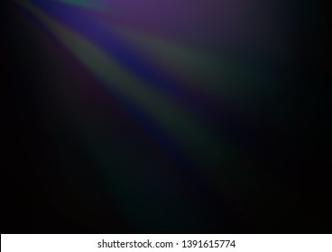 Dark BLUE vector blurred shine abstract template. An elegant bright illustration with gradient. Brand new style for your business design.