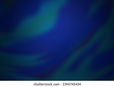 Dark BLUE vector blurred shine abstract pattern. Shining colorful illustration in a Brand new style. The best blurred design for your business.