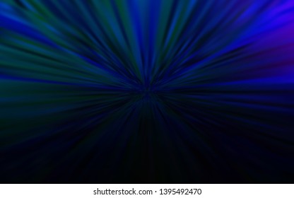 Dark BLUE vector blurred shine abstract texture. Colorful abstract illustration with gradient. New style design for your brand book.