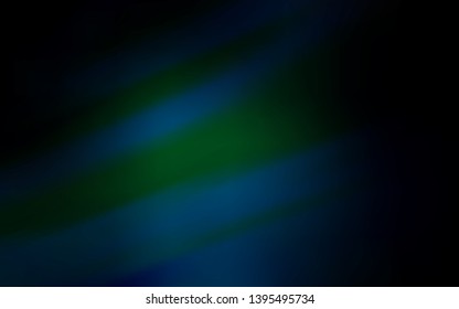 Dark BLUE vector blurred shine abstract template. Modern abstract illustration with gradient. New style for your business design.