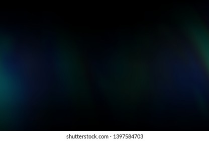 Dark BLUE vector blurred shine abstract background. An elegant bright illustration with gradient. New style design for your brand book.