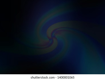Dark BLUE vector blurred shine abstract background. Colorful illustration in blurry style with gradient. Brand new style for your business design.