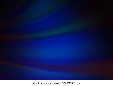 Dark BLUE vector blurred shine abstract pattern. Shining colorful illustration in a Brand new style. The blurred design can be used for your web site.