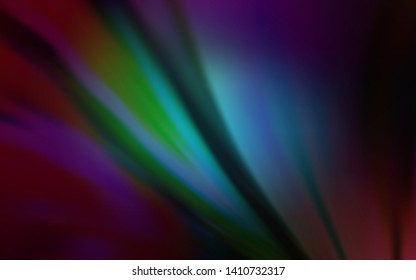 Dark BLUE vector blurred shine abstract texture. New colored illustration in blur style with gradient. New design for your business.