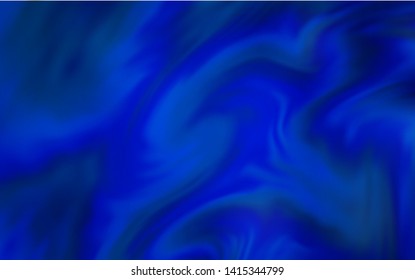 Dark BLUE vector blurred shine abstract background. Shining colored illustration in smart style. Completely new design for your business.