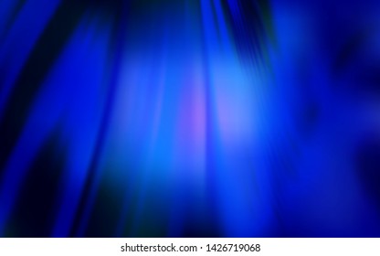 Dark BLUE vector blurred shine abstract background. New colored illustration in blur style with gradient. New style for your business design.