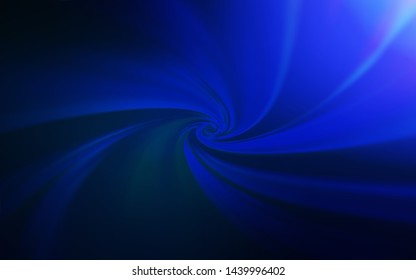 Dark BLUE vector blurred shine abstract background. Colorful abstract illustration with gradient. Completely new design for your business.