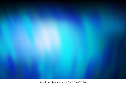 Dark BLUE vector blurred shine abstract texture. Shining colored illustration in smart style. New way of your design.