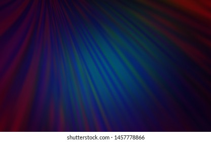 Dark BLUE vector blurred shine abstract background. Shining colored illustration in smart style. New design for your business.