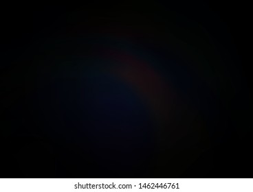 Dark BLUE vector blurred shine abstract template. Colorful illustration in blurry style with gradient. Brand new design for your business.
