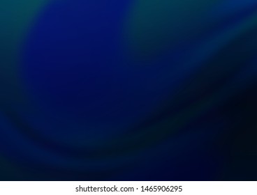 Dark BLUE vector blurred shine abstract template. Creative illustration in halftone style with gradient. The template for backgrounds of cell phones.