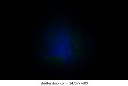 Dark BLUE vector blurred shine abstract texture. A completely new colored illustration in blur style. Smart design for your work.