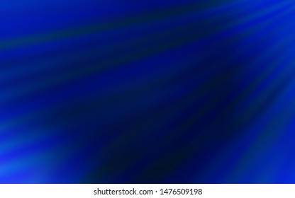 Dark BLUE vector blurred shine abstract background. Colorful illustration in abstract style with gradient. Background for a cell phone.