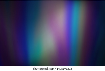 Dark BLUE vector blurred shine abstract texture. New colored illustration in blur style with gradient. The best blurred design for your business.