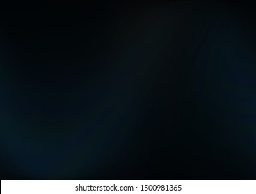 Dark BLUE vector blurred shine abstract template. Creative illustration in halftone style with gradient. A completely new design for your business.