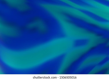 Dark BLUE vector blurred shine abstract texture. Glitter abstract illustration with gradient design. Background for designs.