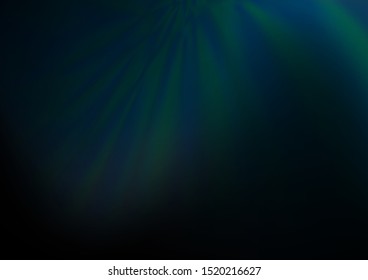 Dark BLUE vector blurred shine abstract background. Colorful illustration in abstract style with gradient. Brand new style for your business design.
