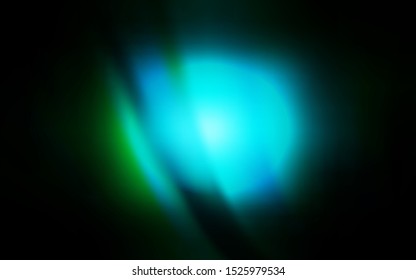 Dark BLUE vector blurred shine abstract texture. A completely new colored illustration in blur style. New style design for your brand book.