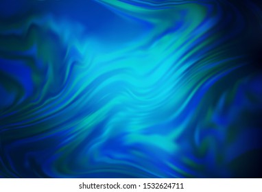 Dark BLUE vector blurred shine abstract background. Colorful abstract illustration with gradient. New design for your business.