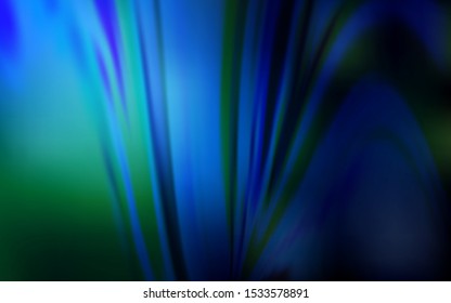 Dark BLUE vector blurred shine abstract texture. Modern abstract illustration with gradient. Background for designs.