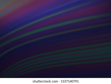 Dark BLUE vector blurred shine abstract template. Shining colorful illustration in a Brand new style. Brand new style for your business design.