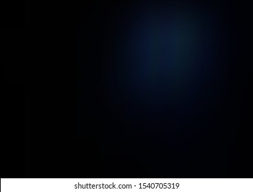 Dark BLUE vector blurred shine abstract pattern. Creative illustration in halftone style with gradient. Brand new design for your business.