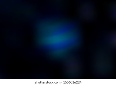 Dark BLUE vector blurred shine abstract texture. New colored illustration in blur style with gradient. Background for a cell phone.