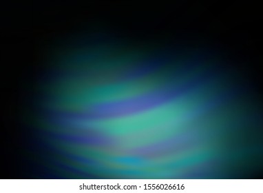 Dark BLUE vector blurred shine abstract texture. New colored illustration in blur style with gradient. Background for designs.