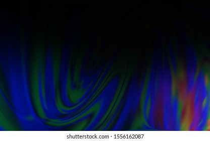 Dark BLUE vector blurred shine abstract texture. Abstract colorful illustration with gradient. New way of your design.