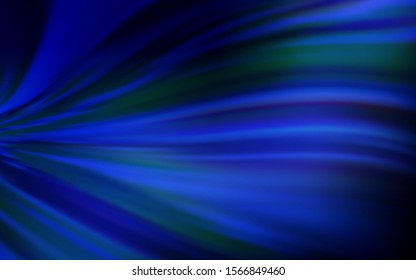 Dark BLUE vector blurred shine abstract template. Glitter abstract illustration with gradient design. Elegant background for a brand book.
