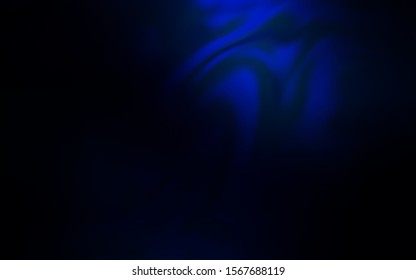 Dark BLUE vector blurred shine abstract background. Colorful illustration in abstract style with gradient. New style design for your brand book.