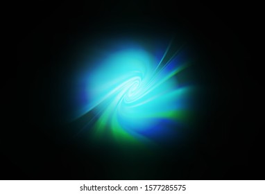 Dark BLUE vector blurred shine abstract background. An elegant bright illustration with gradient. Smart design for your work.