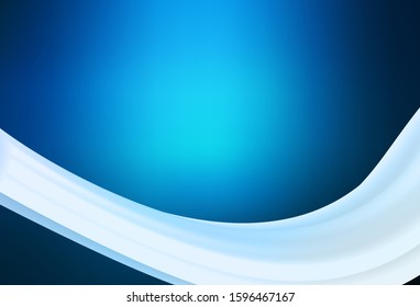 Dark BLUE vector blurred shine abstract template. A completely new colored illustration in blur style. Background for designs.
