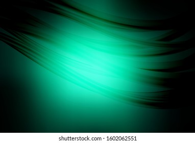 Dark BLUE vector blurred shine abstract template. Creative illustration in halftone style with gradient. The best blurred design for your business.