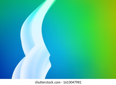 Dark BLUE vector blurred shine abstract background. Colorful abstract illustration with gradient. New design for your business.