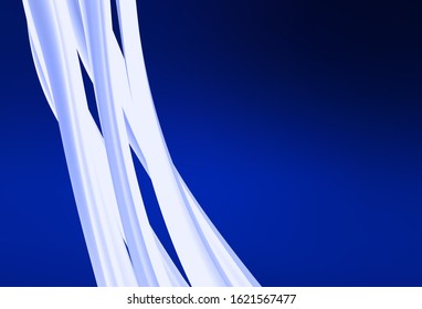 Dark BLUE vector blurred shine abstract background. Modern abstract illustration with gradient. New style design for your brand book.