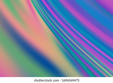 Dark BLUE vector blurred shine abstract texture. Glitter abstract illustration with gradient design. Background for a cell phone.