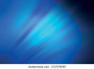 El vector azul oscuro difuminado brillan el fondo abstracto. Brillante ilustración colorida de estilo elegante. Nueva forma de tu diseño.