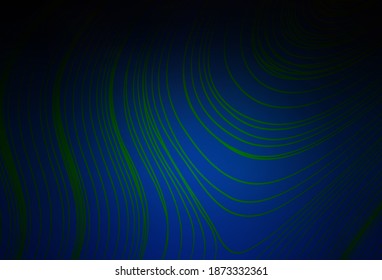 Dunkle BLAU, Vektorunschärfe glänzende abstrakte Vorlage. Abstrakte Illustration mit Farbverlauf-Design. Kluges Design für Ihre Arbeit.