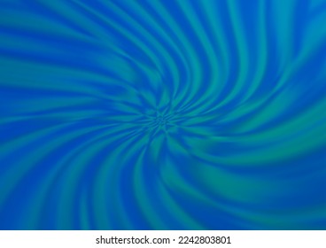 Dark BLUE vector blurred shine abstract pattern. Glitter abstract illustration with an elegant design. A completely new design for your business.