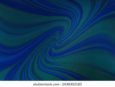 Plantilla abstracta de brillo borroso vector azul oscuro. Ilustración creativa en estilo de semitonos con degradado. El diseño borroso se puede utilizar para su sitio web.
