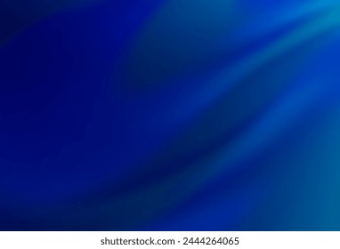 Dark BLUE vector blurred shine abstract background. Colorful illustration in abstract style with gradient. New style for your business design.